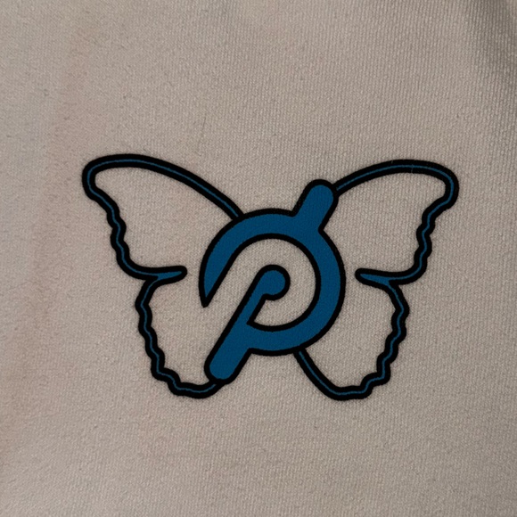 Fall 2023 ~ PELOTON x BRITTANY ALLEN White Hoodie Sweatshirt - Size LARGE - Picture 6 of 7